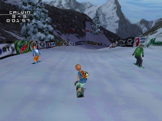 MTV Sports Snowboarding screenshot 3 for Playstation